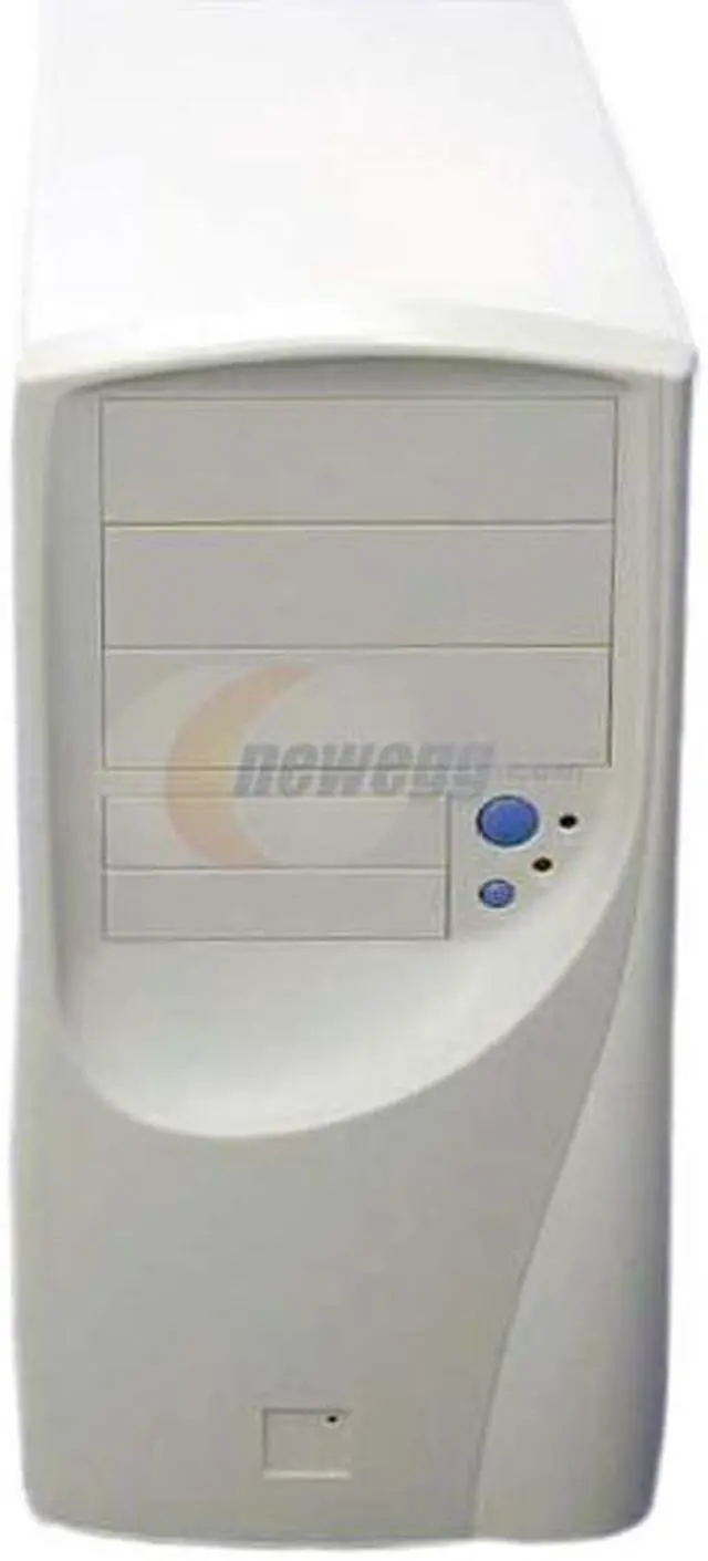 Alt view image 2 of 7 - AOpen KF45A Beige Steel ATX Mid Tower Computer Case 300W Power Supply