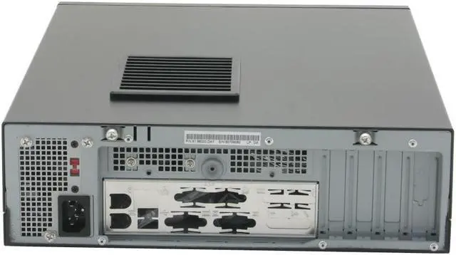 Alt view image 7 of 10 - AOpen H340D2.0BK Black SECC MicroATX Desktop Computer Case 200W Power Supply