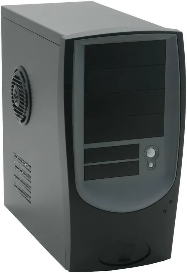 AOpen QF50A 2.0 QF50A2.0BK/SL Black w/Silver Computer Case - Newegg.com