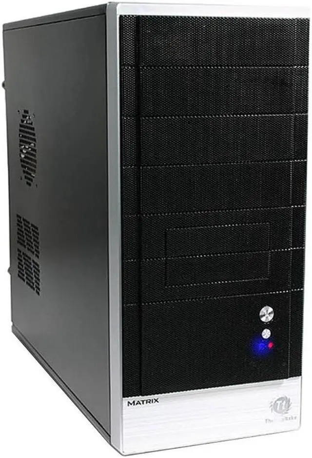 Main image of Thermaltake matrix VD2000BNS Black/ Silver SECC Japanese steel ATX Mid Tower Computer Case