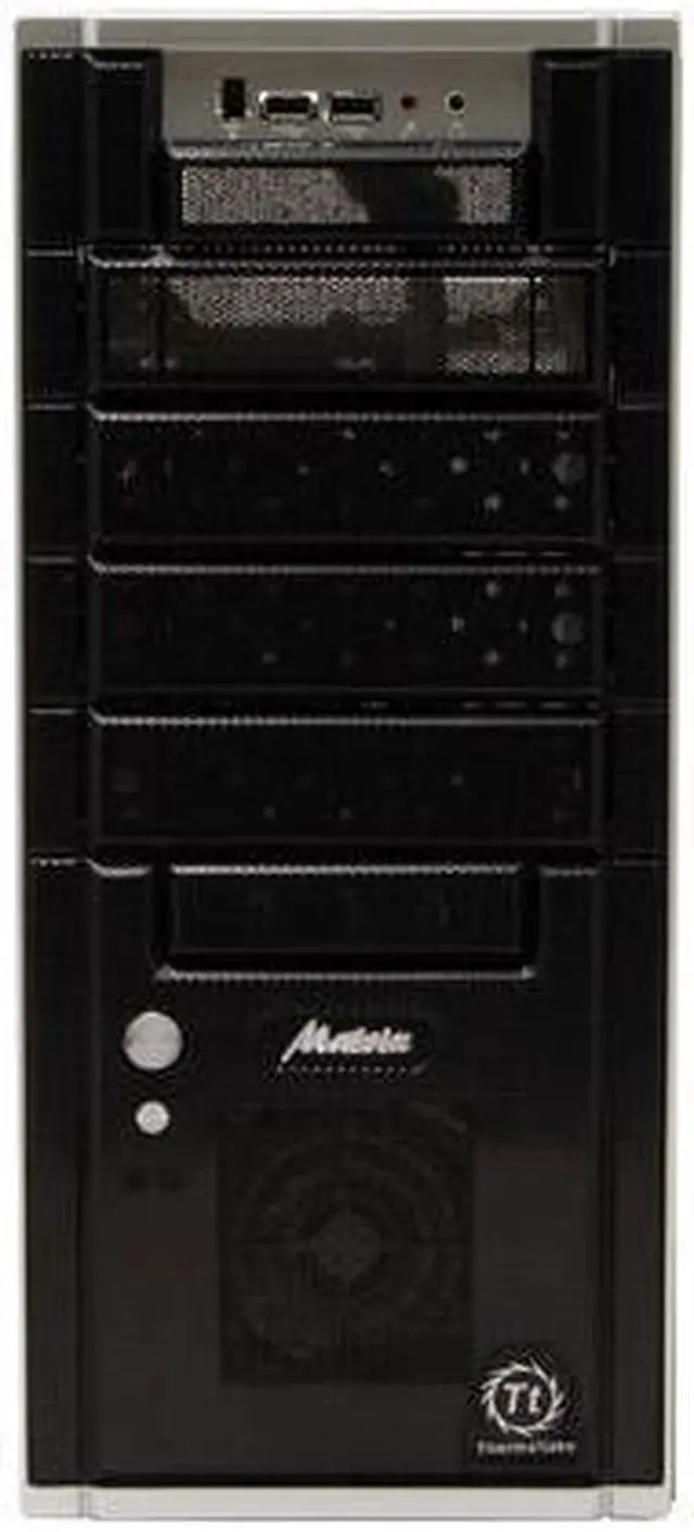 Alt view image 3 of 14 - Thermaltake Matrix VX VD3000BWA Black Aluminum ATX Mid Tower Computer Case