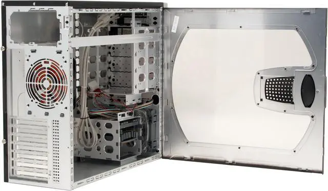 Alt view image 10 of 14 - Thermaltake Matrix VX VD3000BWA Black Aluminum ATX Mid Tower Computer Case