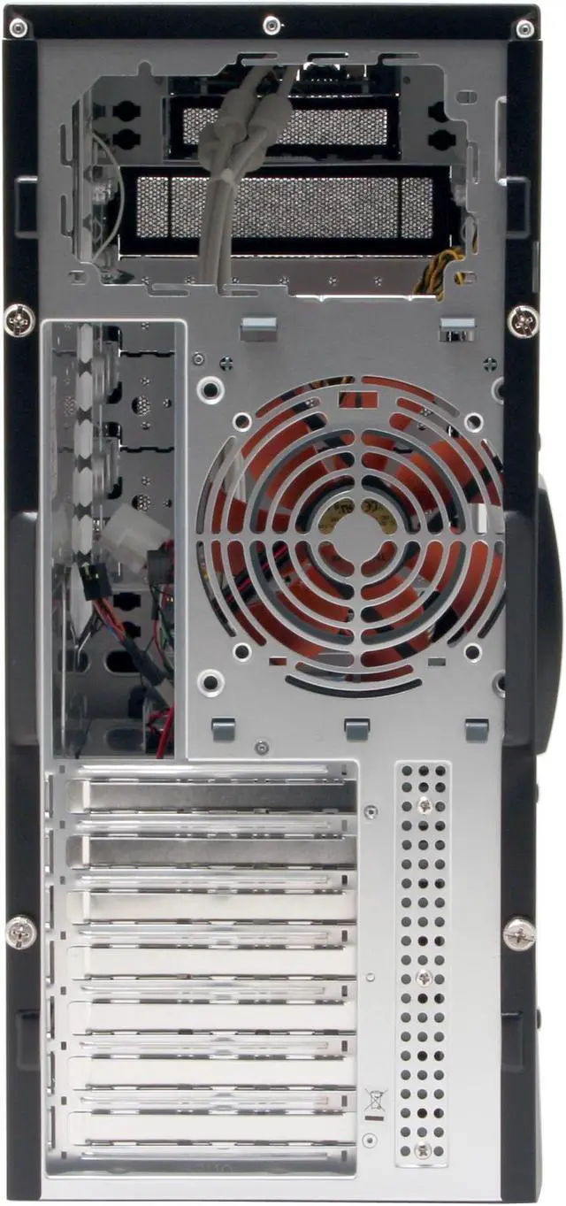Alt view image 11 of 14 - Thermaltake Matrix VX VD3000BWA Black Aluminum ATX Mid Tower Computer Case
