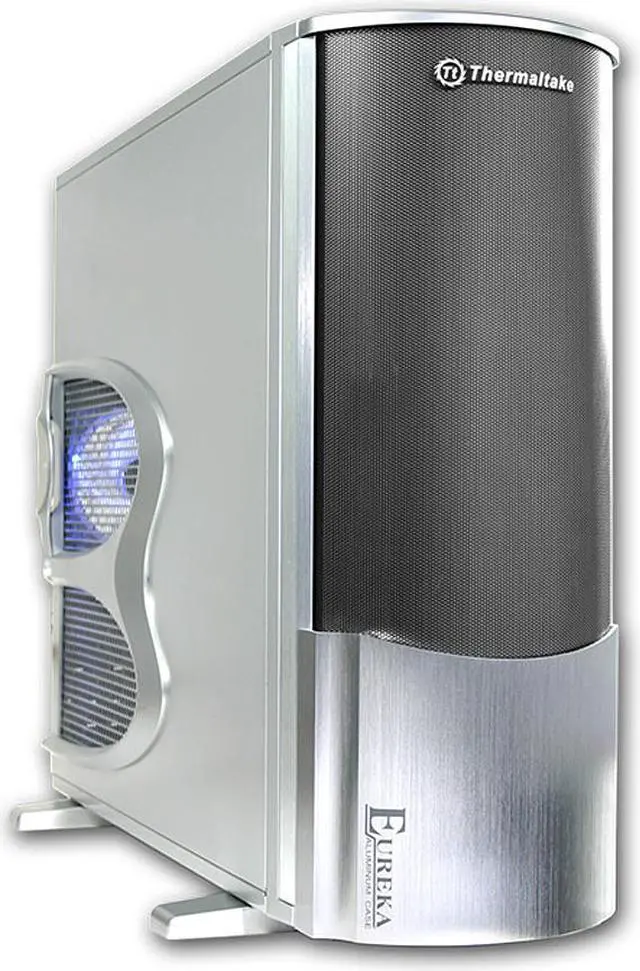 Main image of Thermaltake Eureka VC8000SWA Silver Chassis : 1.0mm all aluminum 
Front bezel : Aluminum ATX Full Tower Computer Case