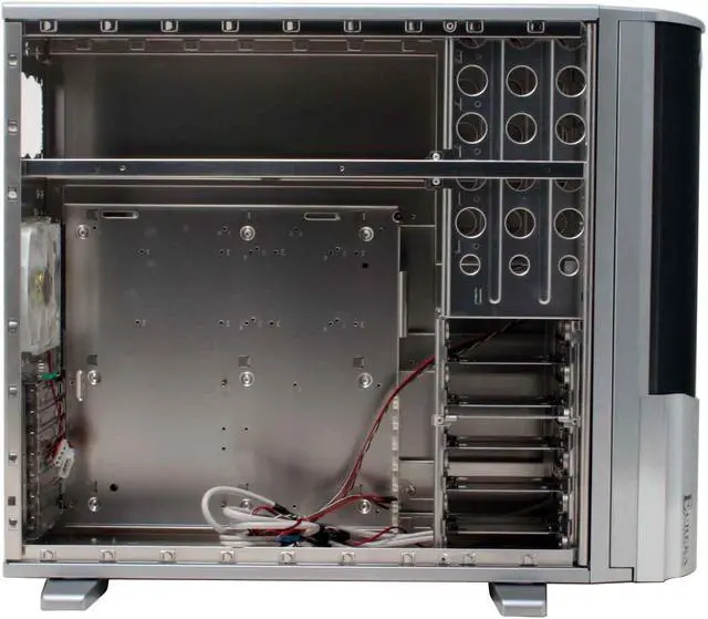 Alt view image 10 of 14 - Thermaltake Eureka VC8000SWA Silver Chassis : 1.0mm all aluminum 
Front bezel : Aluminum ATX Full Tower Computer Case