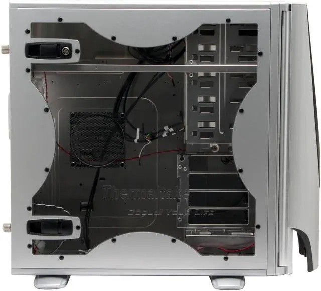 Alt view image 5 of 13 - Thermaltake VD1000SWA Silver Aluminum ATX Mid Tower Computer Case