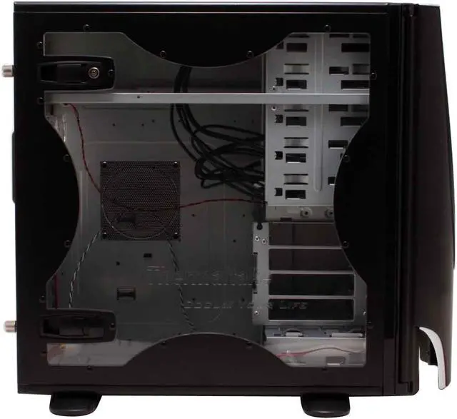 Alt view image 6 of 13 - Thermaltake Aguila VD1000BWS Black Chassis : 0.8mm SECC Front panel : Aluminum ATX Mid Tower Computer Case