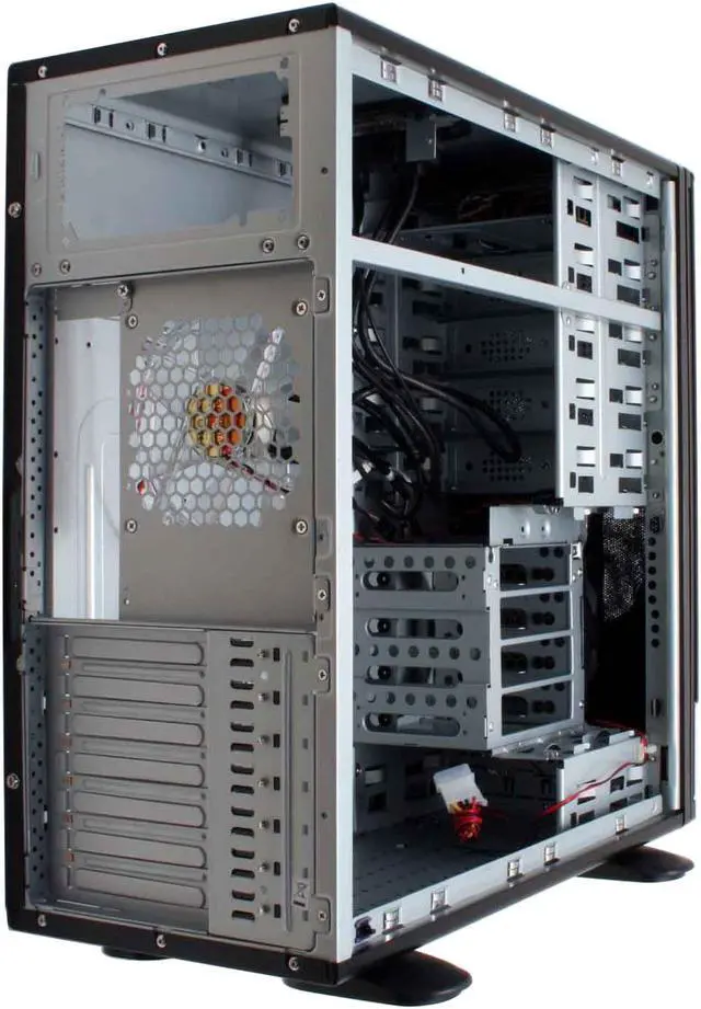 Alt view image 10 of 13 - Thermaltake Aguila VD1000BWS Black Chassis : 0.8mm SECC Front panel : Aluminum ATX Mid Tower Computer Case