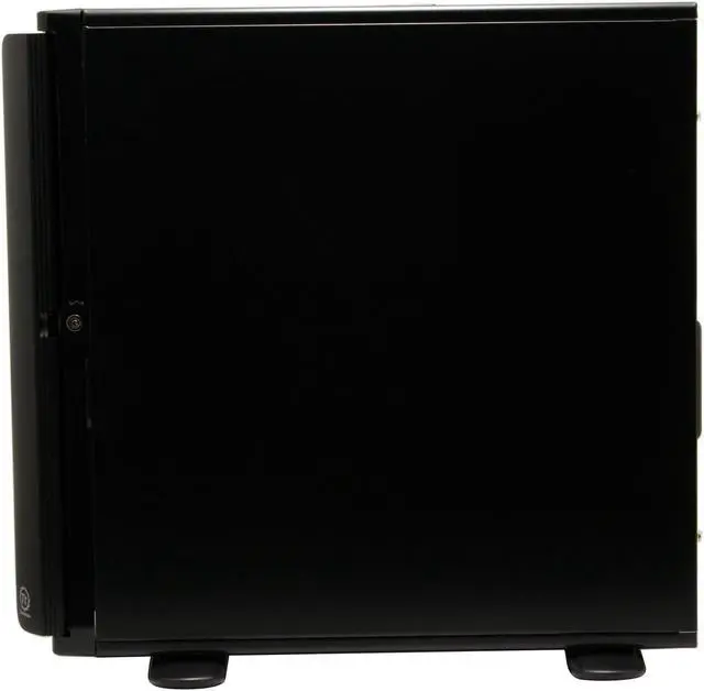 Alt view image 7 of 14 - Thermaltake VC3000BWS Black Chassis : 0.8mm SECC  Front bezel : Aluminum ATX Mid Tower Computer Case