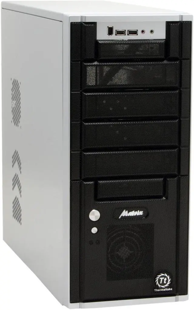 Main image of Thermaltake Matrix VX VD3000SNA Silver Aluminum ATX Mid Tower Computer Case