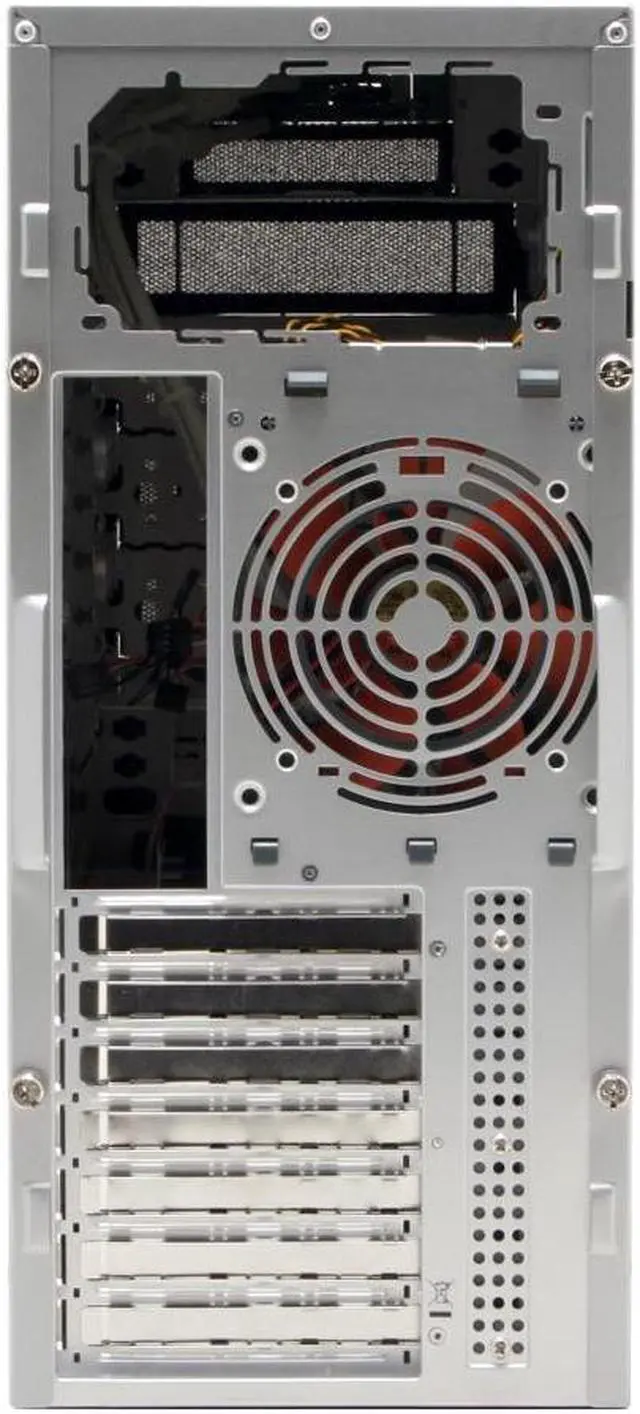 Alt view image 10 of 12 - Thermaltake Matrix VX VD3000SNA Silver Aluminum ATX Mid Tower Computer Case