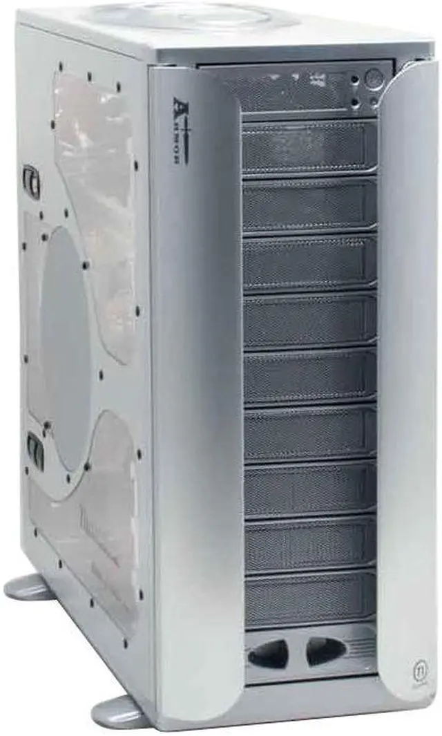 Alt view image 2 of 16 - Thermaltake Armor Series VA8003SWA Silver ATX Full Tower Computer Case w/ 25CM Fan
