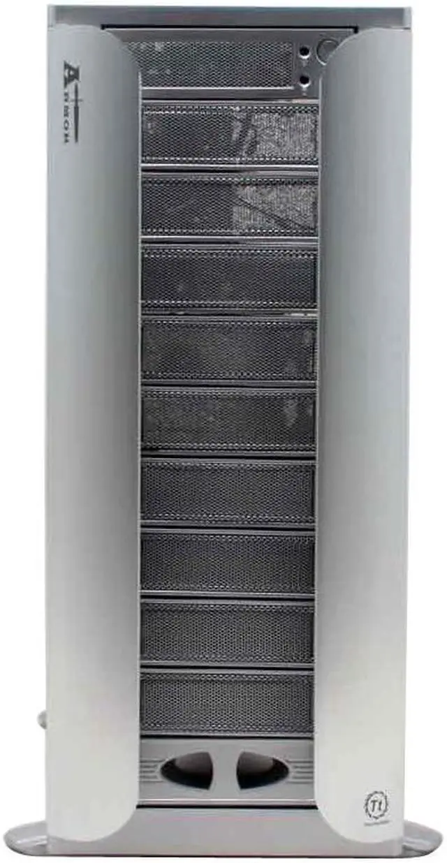 Alt view image 4 of 16 - Thermaltake Armor Series VA8003SWA Silver ATX Full Tower Computer Case w/ 25CM Fan