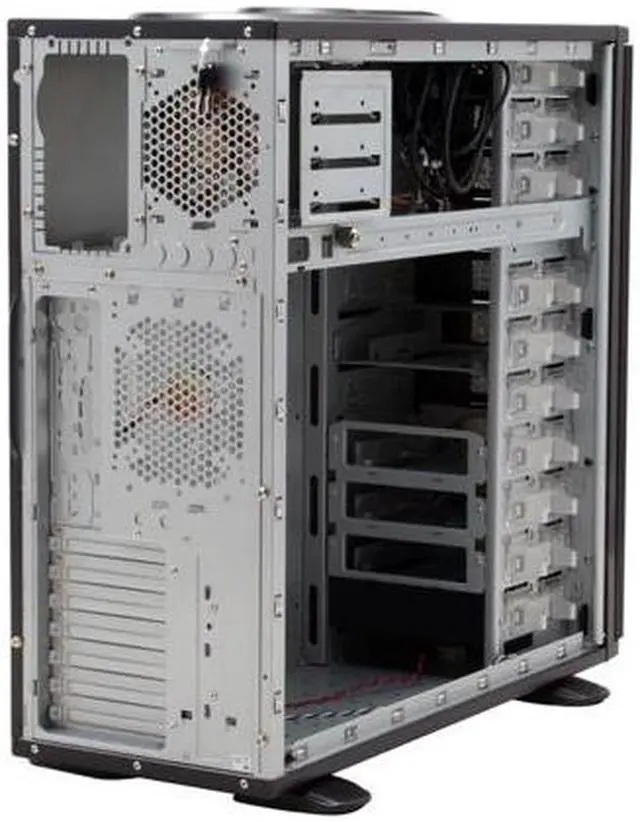 Alt view image 7 of 16 - Thermaltake Armor Series VA8003BWS Black Full Tower Case w/ 25CM Fan