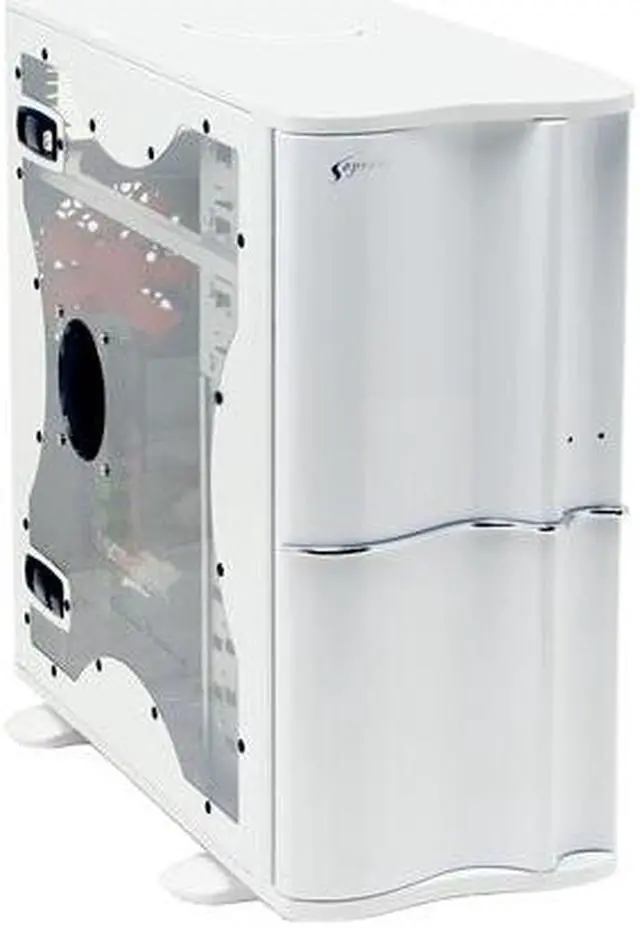 Main image of Thermaltake Soprano VB1000WWS White 0.8 mm SECC Chassis Plastic Front Door ATX Mid Tower Computer Case