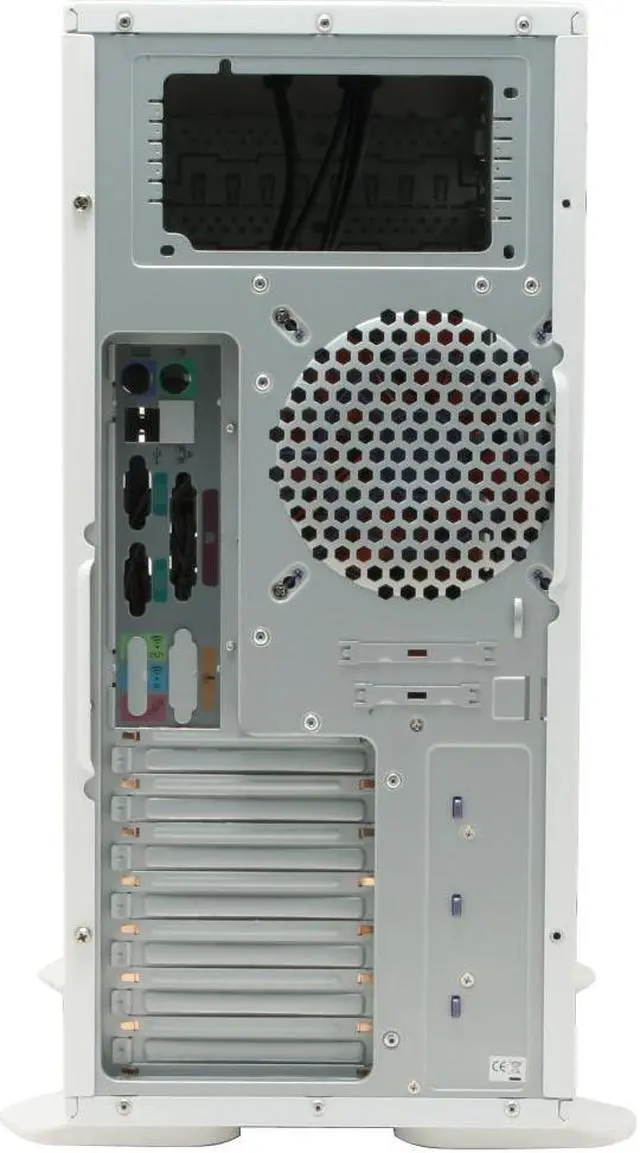 Alt view image 5 of 12 - Thermaltake Soprano VB1000WWS White 0.8 mm SECC Chassis Plastic Front Door ATX Mid Tower Computer Case