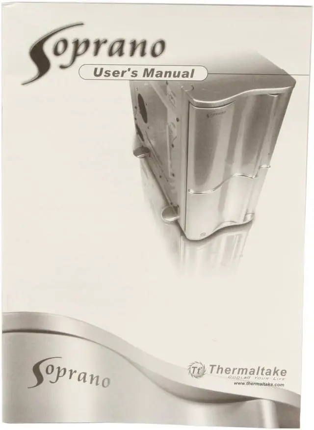 Alt view image 9 of 9 - Thermaltake Soprano VB1000WNS White Steel / Plastic ATX Mid Tower Computer Case