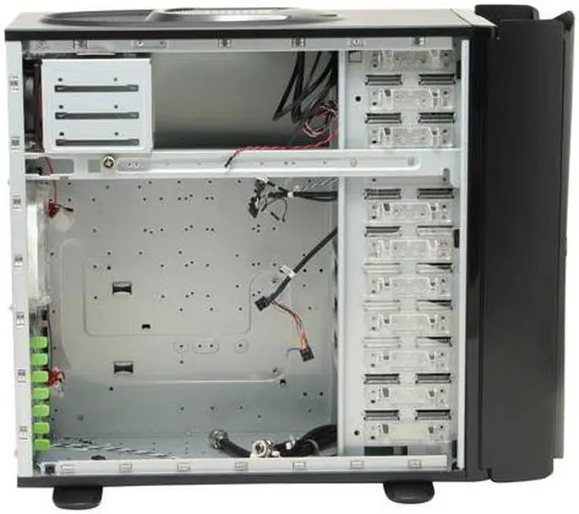 Alt view image 8 of 15 - Thermaltake Kandalf VD4000BWS Black Aluminum / 1.0mm SECC ATX / BTX Tower Computer Case