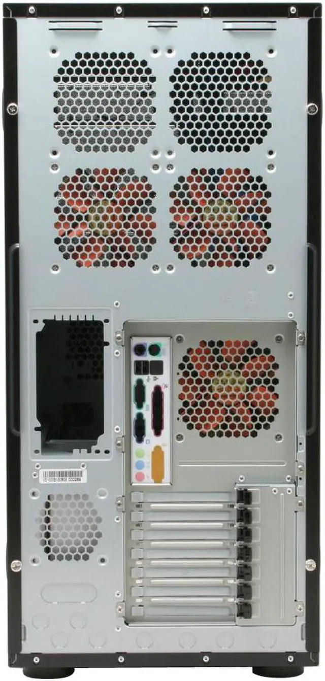 Alt view image 8 of 10 - Thermaltake Black/Silver Aluminum Side Panel / SECC Body MozartTx VE1000BNS Cube Tower