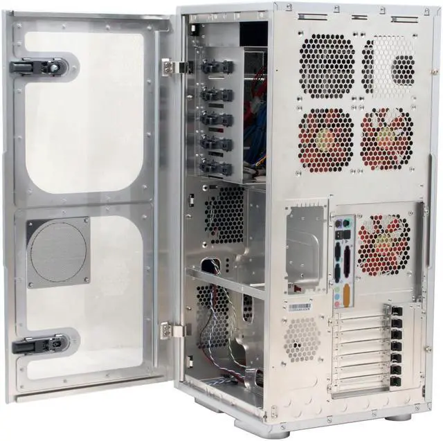 Alt view image 6 of 8 - Thermaltake Silver Aluminum MozartTx VE1000SWA Cube Tower