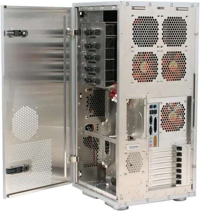 Alt view image 6 of 9 - Thermaltake Silver Aluminum MozartTx VE1000SNA Cube Tower