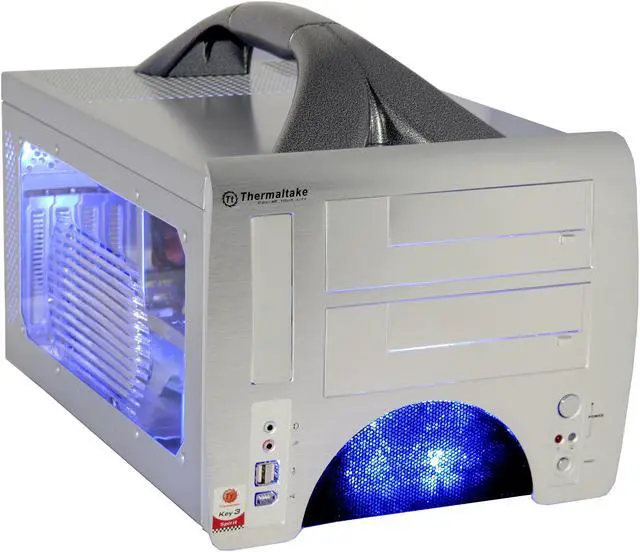 Main image of Thermaltake VF1000SWA Silver Aluminum Micro ATX Desktop Computer Case