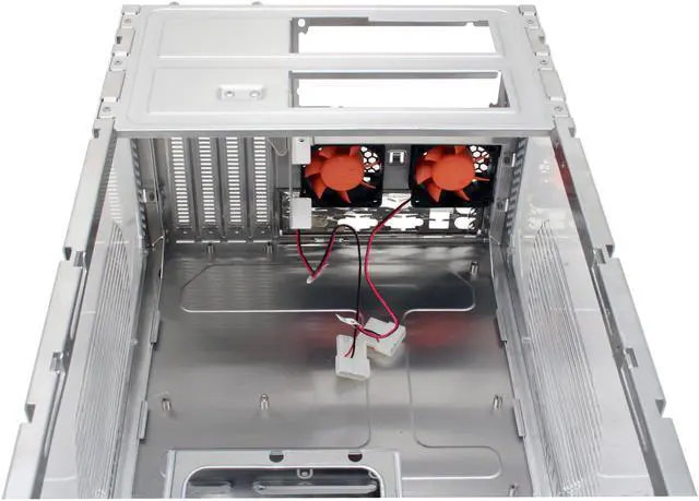 Alt view image 9 of 13 - Thermaltake VF1000SWA Silver Aluminum Micro ATX Desktop Computer Case