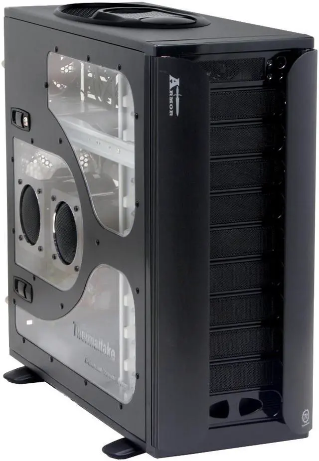 Alt view image 5 of 14 - Thermaltake Armor Extreme Edition VA8004BWS Black 1.0mm SECC Chassis/ Aluminum  Front Bezel ATX Full Tower Computer Case