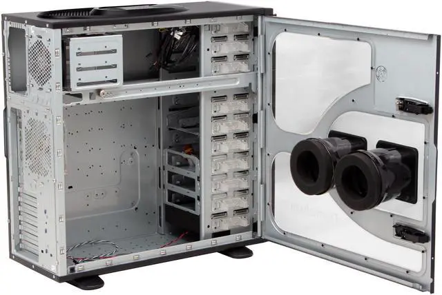 Alt view image 8 of 14 - Thermaltake Armor Extreme Edition VA8004BWS Black 1.0mm SECC Chassis/ Aluminum  Front Bezel ATX Full Tower Computer Case