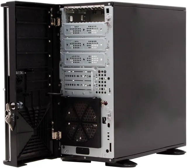 Alt view image 5 of 13 - Thermaltake Soprano DX VE7000BNS Black 0.8mm SECC Chassis/ Aluminum Front Bezel ATX Mid Tower Computer Case