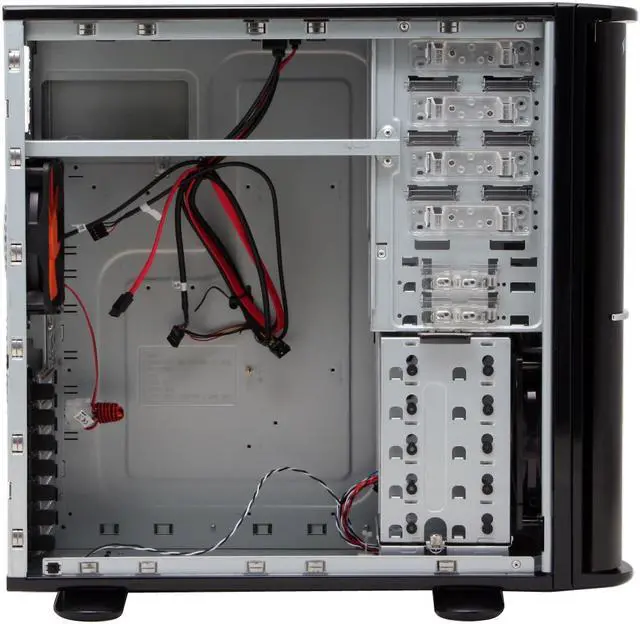 Alt view image 10 of 13 - Thermaltake Soprano DX VE7000BNS Black 0.8mm SECC Chassis/ Aluminum Front Bezel ATX Mid Tower Computer Case