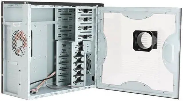 Alt view image 9 of 15 - Thermaltake SopranoRS VG7000BWS Black SECC ATX Mid Tower Computer Case