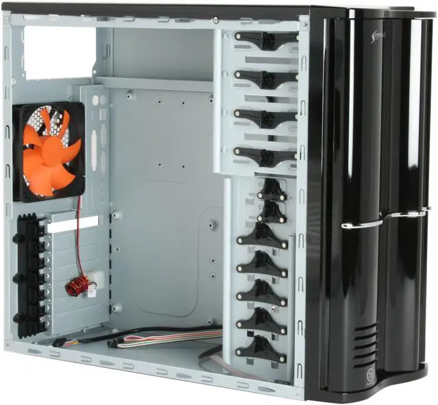 Alt view image 11 of 15 - Thermaltake SopranoRS VG7000BWS Black SECC ATX Mid Tower Computer Case