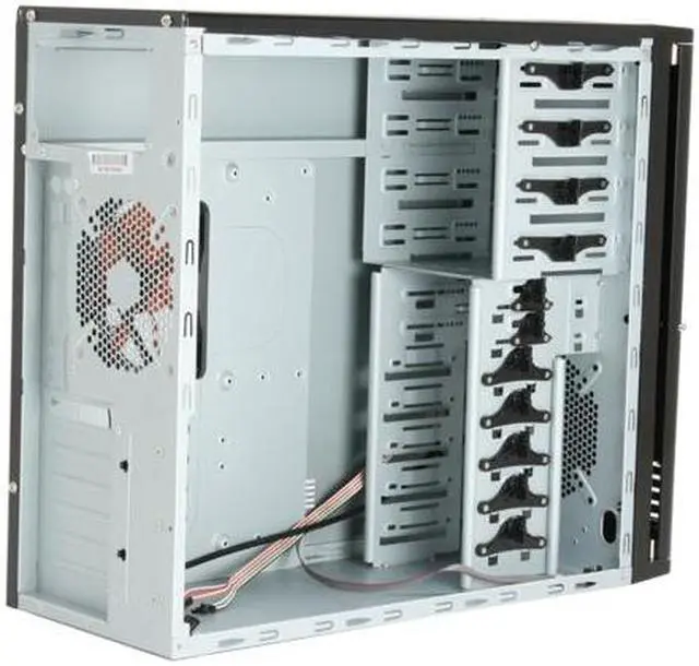 Alt view image 12 of 15 - Thermaltake SopranoRS VG7000BWS Black SECC ATX Mid Tower Computer Case