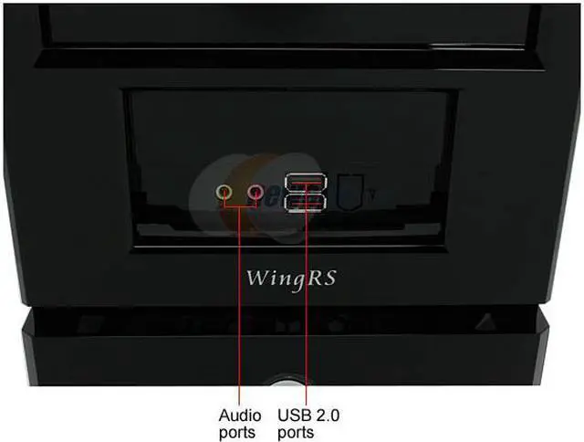 Alt view image 4 of 14 - Thermaltake WingRS VG1000BNS Black SECC ATX Mid Tower Computer Case