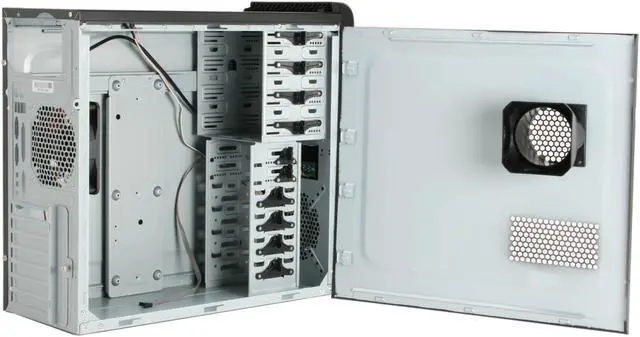 Alt view image 8 of 14 - Thermaltake WingRS VG1000BNS Black SECC ATX Mid Tower Computer Case