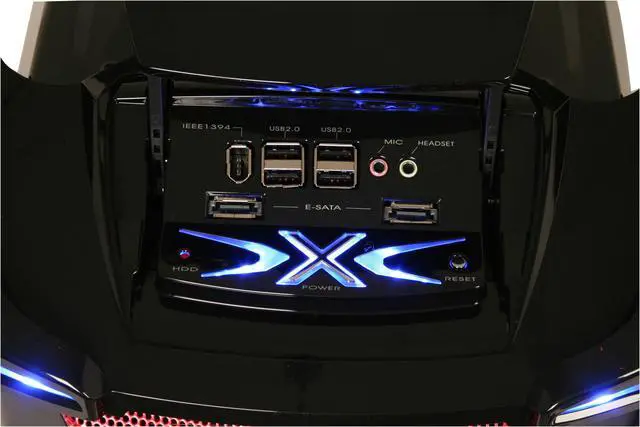 Alt view image 7 of 20 - Thermaltake Xaser VI VG4000BNS Black /  Red Aluminum / Steel ATX Full Tower Computer Case