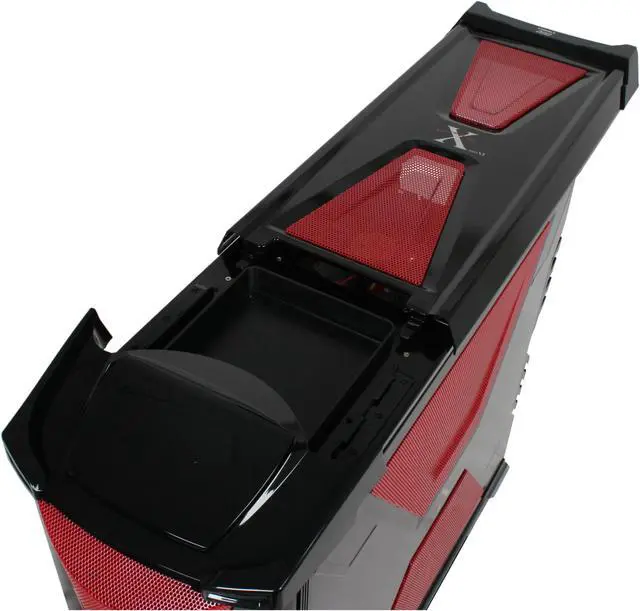 Alt view image 8 of 20 - Thermaltake Xaser VI VG4000BNS Black /  Red Aluminum / Steel ATX Full Tower Computer Case