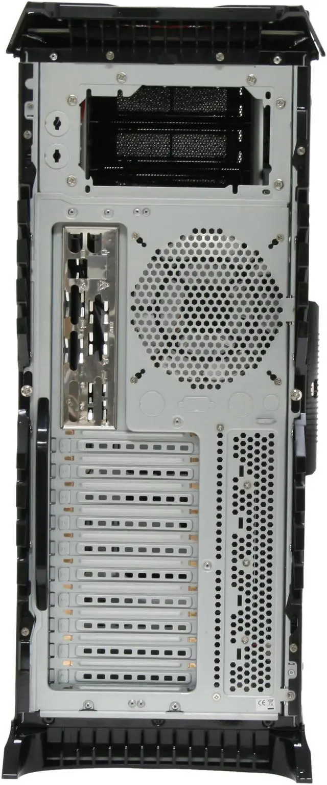Alt view image 11 of 20 - Thermaltake Xaser VI VG4000BWS Black /  Red Aluminum / Steel ATX Full Tower Computer Case