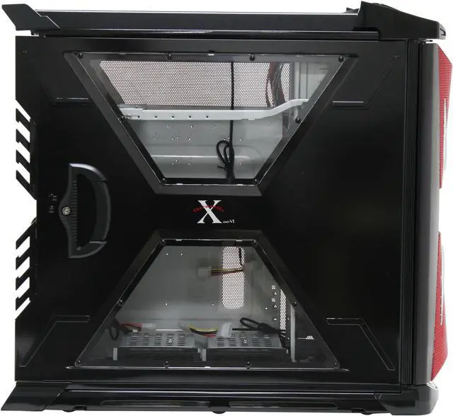 Alt view image 9 of 20 - Thermaltake Xaser VI VG4000BWS Black /  Red Aluminum / Steel ATX Full Tower Computer Case