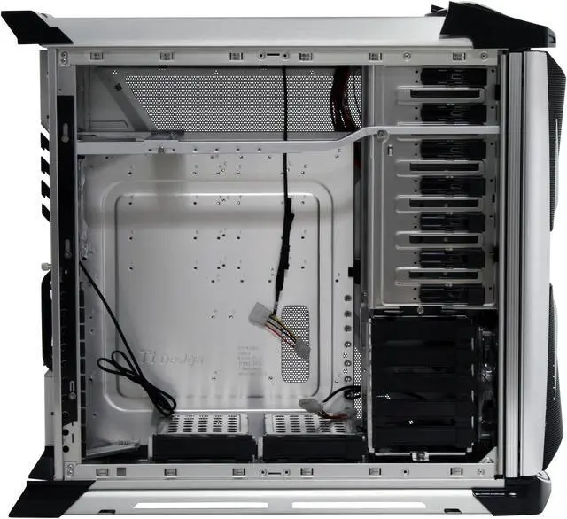 Alt view image 11 of 20 - Thermaltake Xaser VI VG4000SWA Silver / Black Aluminum ATX Full Tower Computer Case