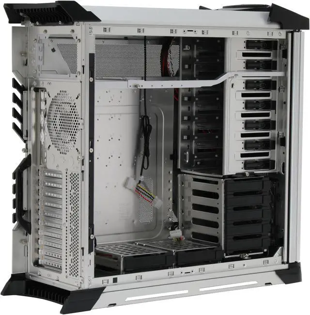 Alt view image 13 of 20 - Thermaltake Xaser VI VG4000SWA Silver / Black Aluminum ATX Full Tower Computer Case