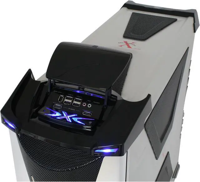 Alt view image 6 of 20 - Thermaltake Xaser VI VG4000SWA Silver / Black Aluminum ATX Full Tower Computer Case