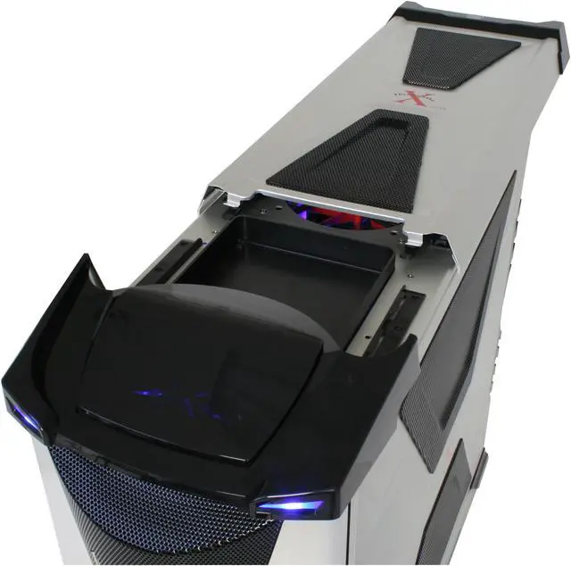 Alt view image 8 of 20 - Thermaltake Xaser VI VG4000SWA Silver / Black Aluminum ATX Full Tower Computer Case
