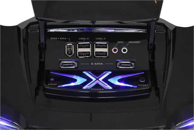 Alt view image 7 of 20 - Thermaltake Xaser VI VG4000SWA Silver / Black Aluminum ATX Full Tower Computer Case