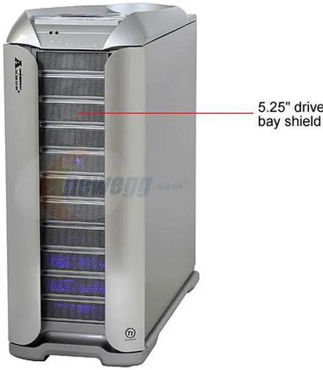 Alt view image 2 of 19 - Thermaltake ArmorPlus(Armor+) VH6000SWA Silver Aluminum ATX Full Tower Computer Case