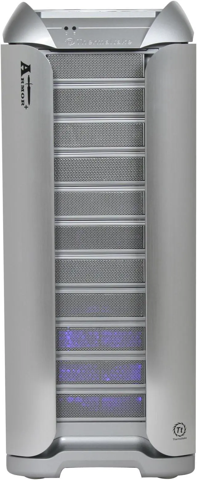 Alt view image 3 of 19 - Thermaltake ArmorPlus(Armor+) VH6000SWA Silver Aluminum ATX Full Tower Computer Case