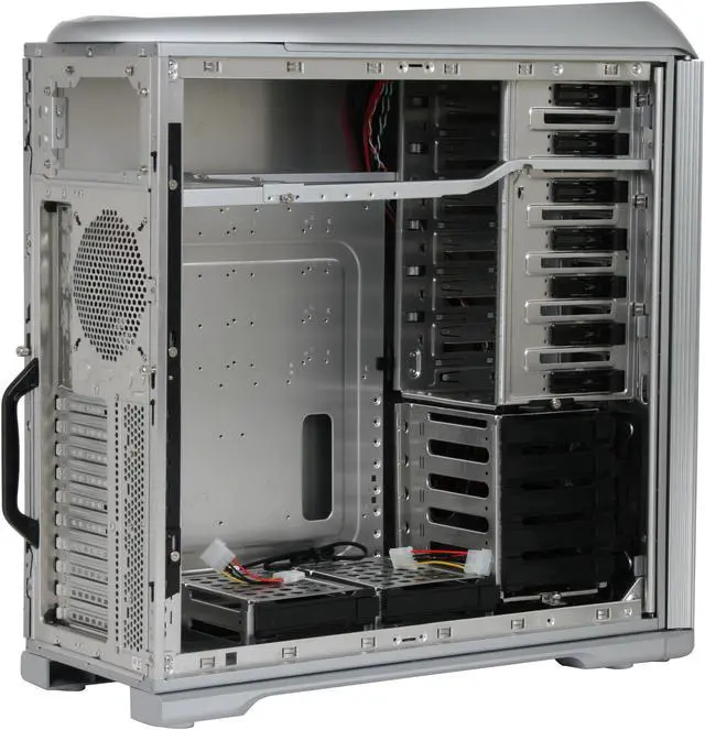 Alt view image 9 of 19 - Thermaltake ArmorPlus(Armor+) VH6000SWA Silver Aluminum ATX Full Tower Computer Case