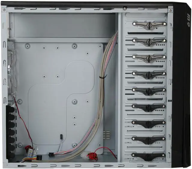 Alt view image 7 of 11 - Thermaltake M9 VI1000BWS Black SECC Steel ATX Mid Tower Computer Case