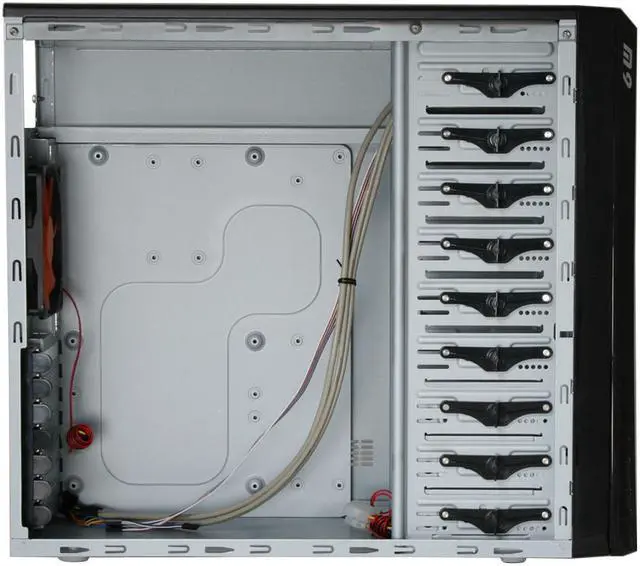 Alt view image 7 of 11 - Thermaltake M9 VI1000BNS Black SECC Steel ATX Mid Tower Computer Case